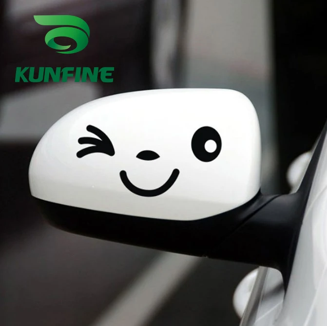 smile face car sticker car decal -3