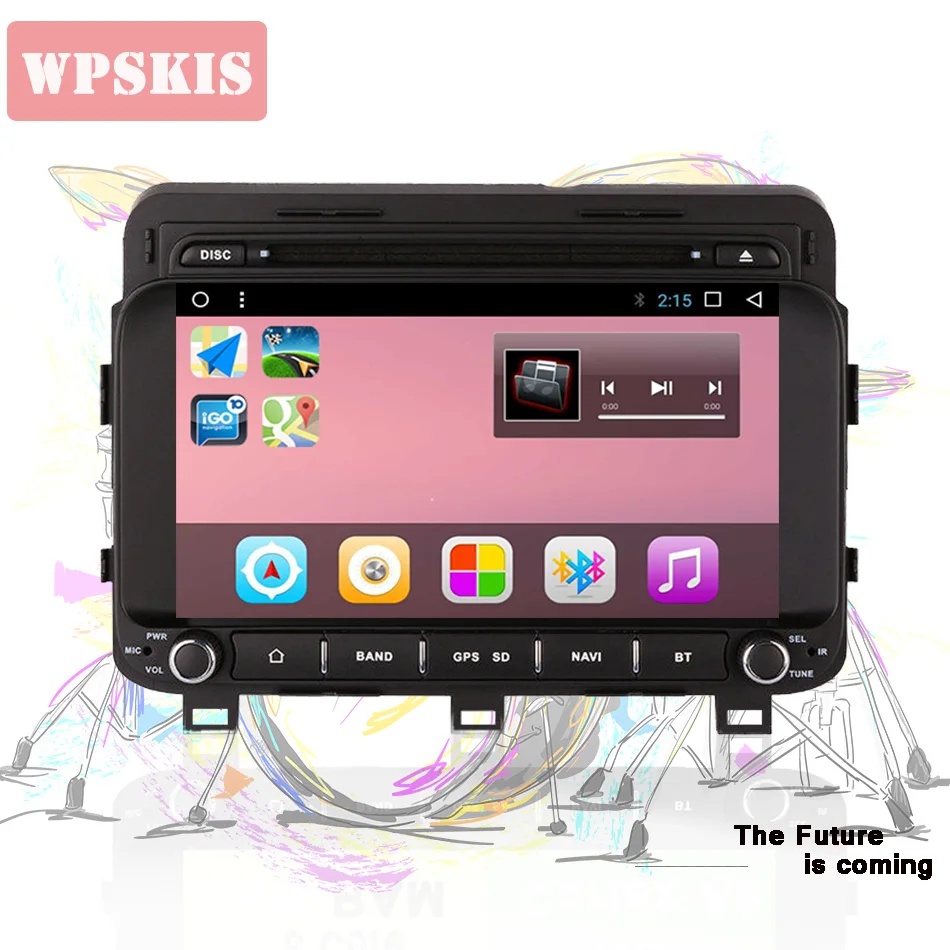 Discount Android 9.0 Car DVD for Kia Optima K5 2011-2018 RAM 4GB Head Unit Stereo Radio Navigation 2din Car multimedia player Audio Video 2