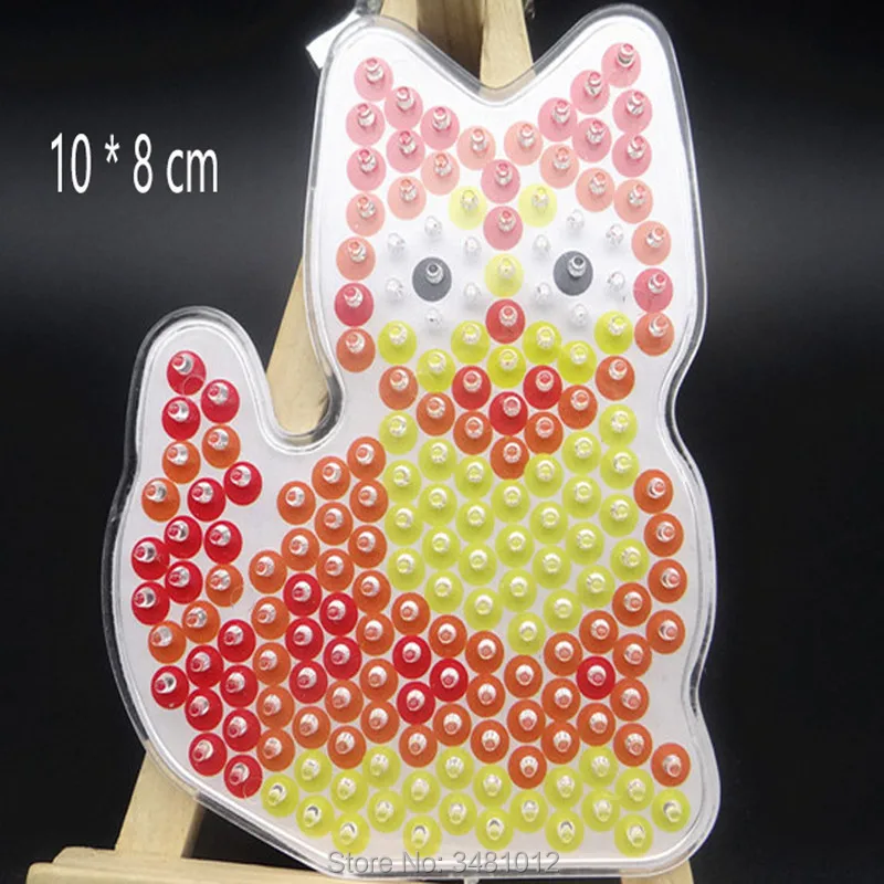 EVA Pegboards узоры для Хама бисер 5 мм DIY пазл инструмент ручной работы Perler бусины