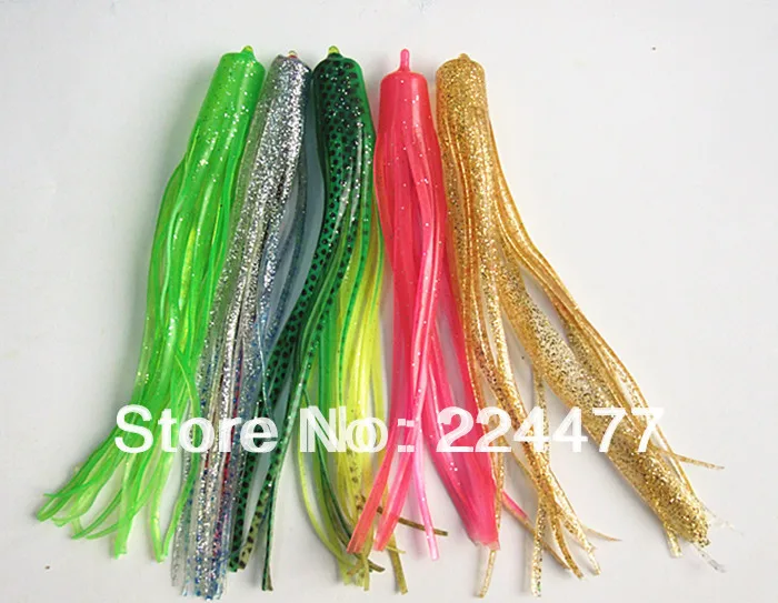 

Free shipping Octopus Skirt Lure Diameter 14mm Length 7inch Soft Bait Fishing lure Fishing Tackle Headless shape High Quality