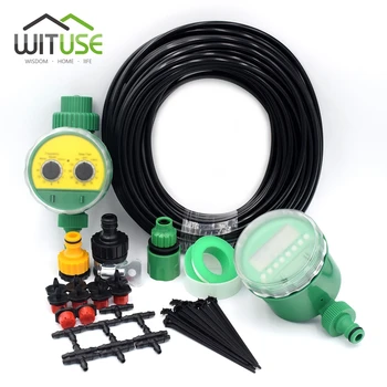 

5m/10m/15m/20m/25m/30m Garden DIY Automatic Watering Micro Drip Irrigation System Garden Self Watering Kits + Adjustable Dripper