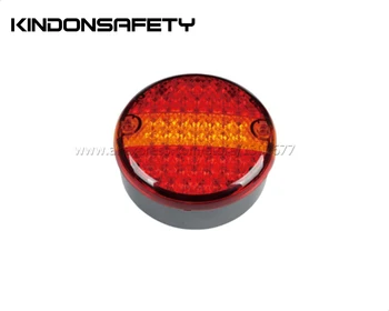 

100PCS Free shipping! E-mark E11 approved 140mm Stop/Tail/Direction Indicator Light, 36pcs SMT LEDs, Hamburger Tail lamp