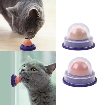 

Cat Snacks Catnip Sugar Candy Licking Solid Nutrition Gel Energy Ball Toy