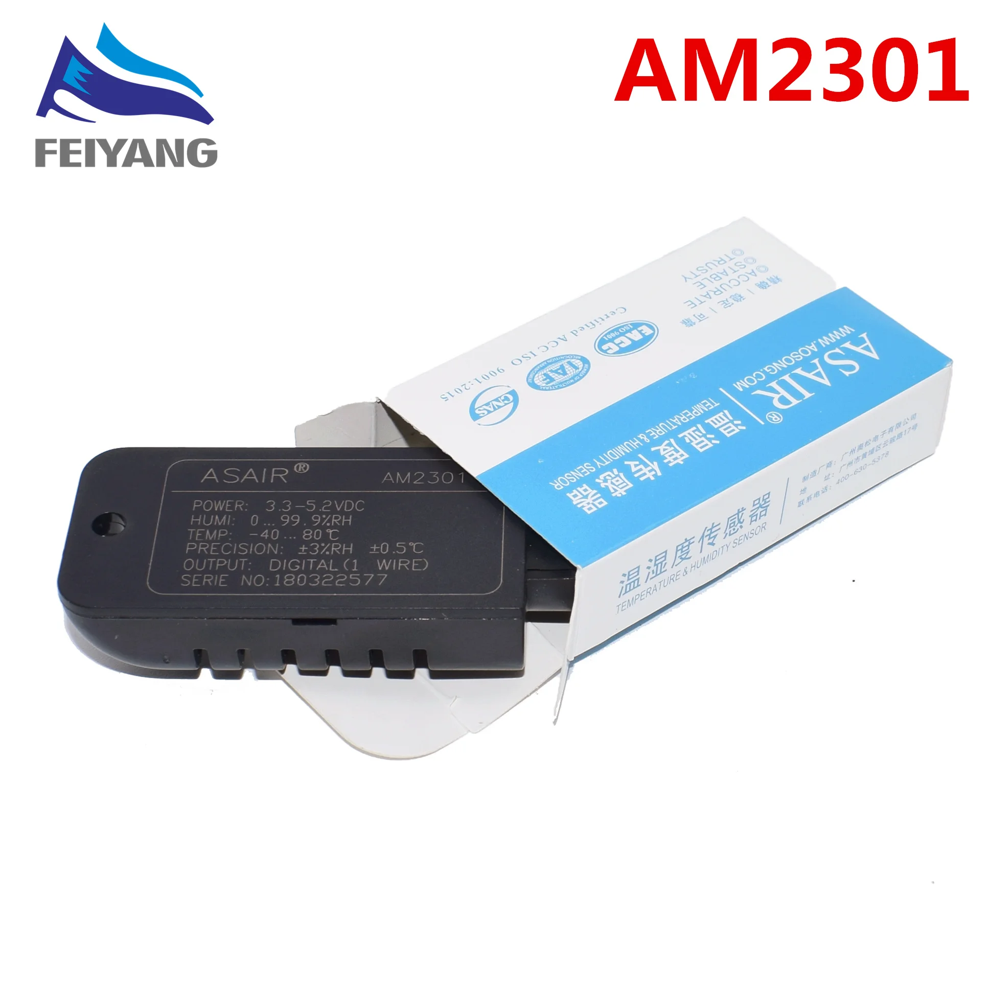 

10pcs DHT21/AM2301 Digital-output relative humidity & temperature sensor/module,connect with single-bus-line Sensor AM2301