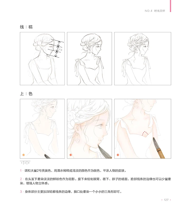 Sweet Beauty Watercolor Zero Based Painting Book Charming Girls Characters Watercolor Drawing Book Sweet Beauty Watercolor Zero Based Painting Book Charming Girls Characters Watercolor Drawing Book