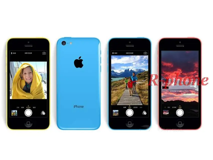 Original iPhone 5C 95%new Used Mobile Phone Dual Core 4" 8MP WIFI GPS 3G  iPhone 5C Unlocked Smartphone Cellphone latest apple cellphone