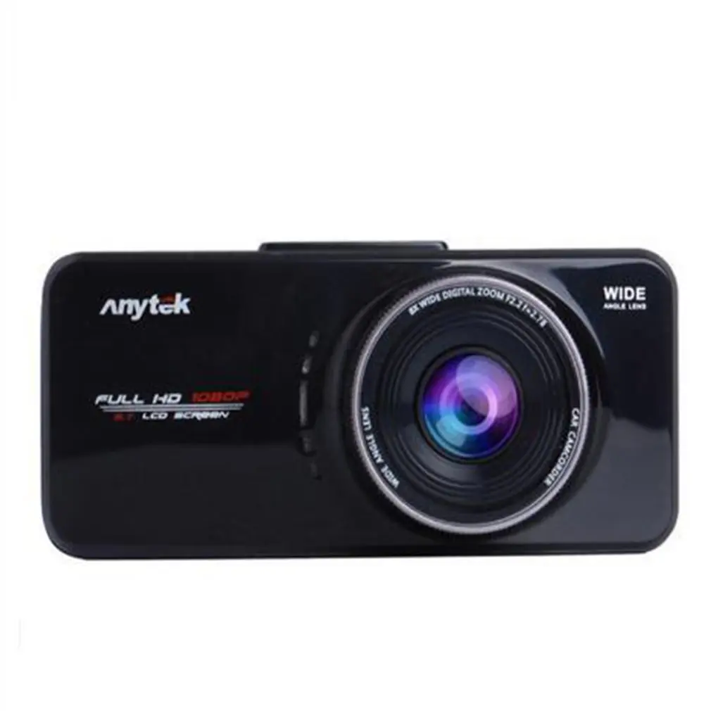 

Black Anytek AT66A zinc alloy casing External GPS positioning module Cyclic recording driving recorder