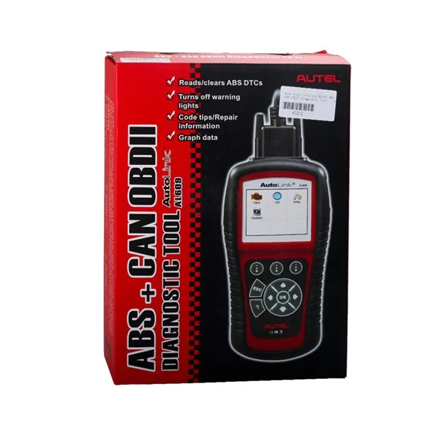 Autel AutoLink AL609 ABS CAN OBDII диагностический инструмент диагностирует системы ABS коды интернет обновляемый