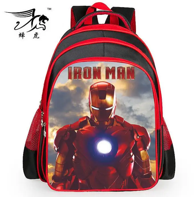 Buy New Cartoon Iron Man School Bags Fashion Kids