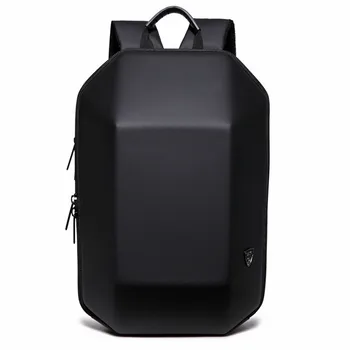 

2019 New Designed 3D ABS Shell Backpack Simple Pure Color Computer Backpack Novelty Student Bag Men and Woman Travel Backpacks