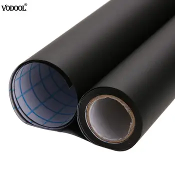 

VODOOL 45 x 200cm PVC Blackboard Removable Sticker Chalkboard Decal with Chalk Wall Planner Stationery School Office Supplies