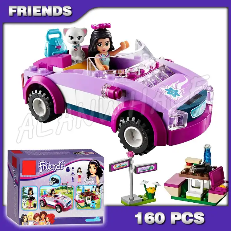 lego friends emma's sports car