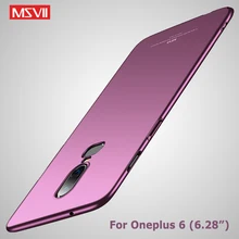 Чехол для Oneplus 6, Msvii, тонкий матовый чехол для One Plus 6 T, чехол для OnePlus 6 T, Жесткий Чехол для OnePlus6 One Plus 6 T Six, чехол s