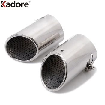 

For Volkswagen CC 2008-2014 Passat B6 2006-2010 EOS 2007-2012 Stainless Steel Car Exhaust Tip Muffler Cover Accessories