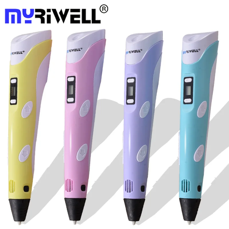 3d печать Ручка Myriwell 2 го поколения RP 100B модель ручка 100 mAbs/PLA детская живопись Doodle