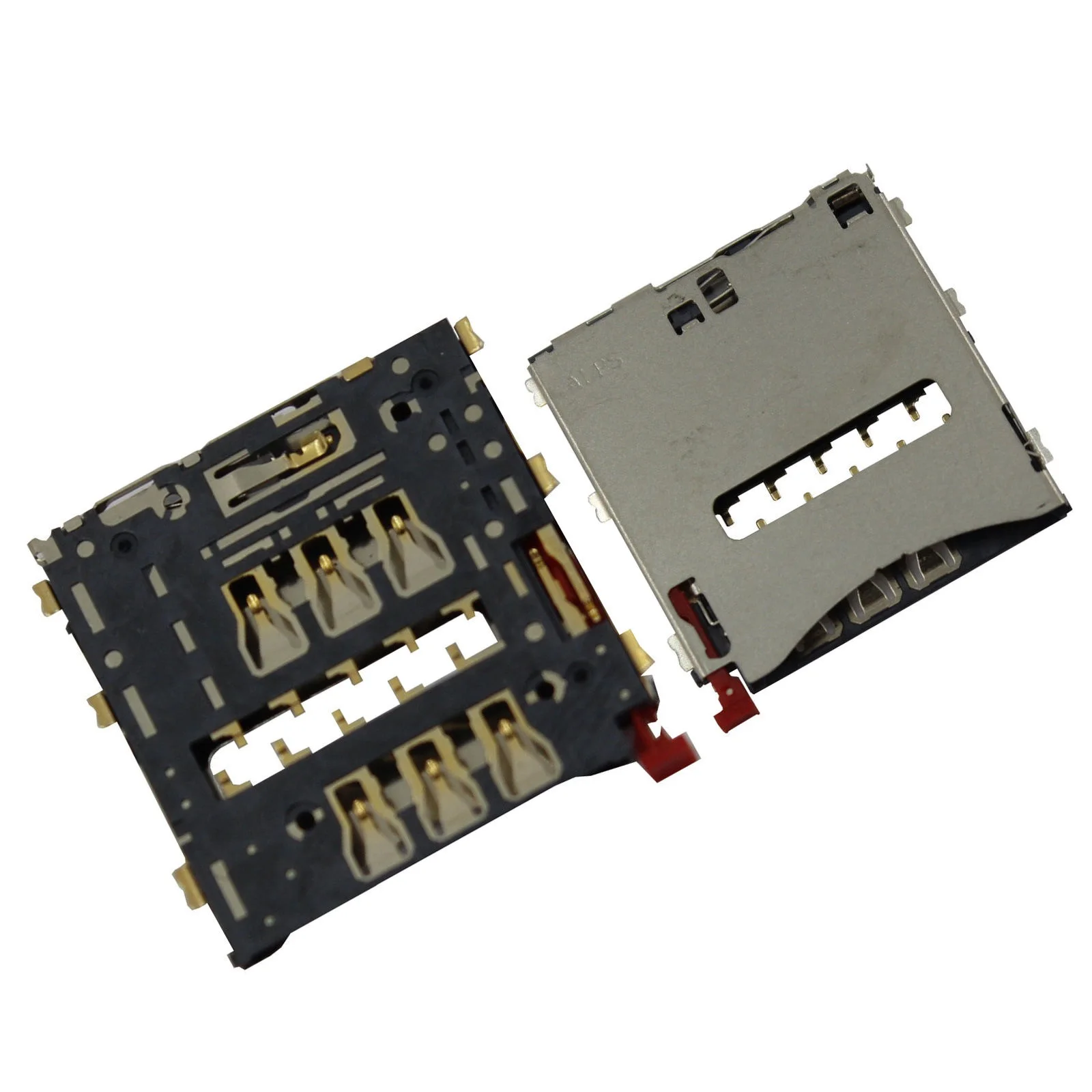 Для Sony Xperia Z1 L39h C6903/Xperia Z2 D6503 SIM MicroSD держатель карты памяти считыватель контактный