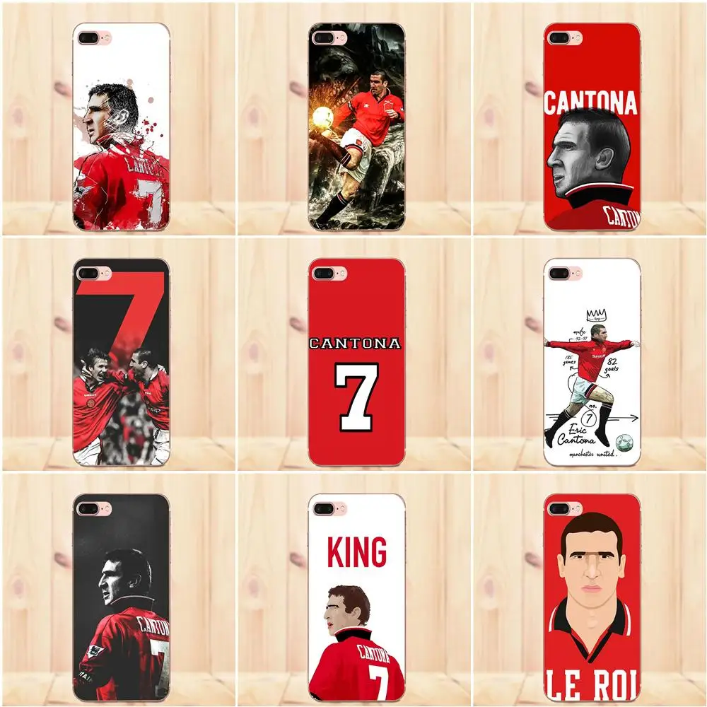 Тонкий чехол Maerknon Skin для Huawei Honor 4C 5A 5X 6A 6C 6X 7X 9 V8 V10 Mate 7 8 10 P9 P20 Pro Lite Play Eric Cantona|Бамперы|