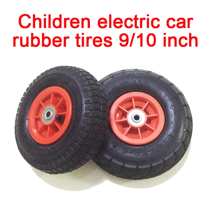 Children electric car pneumatic rubbe tires,Children