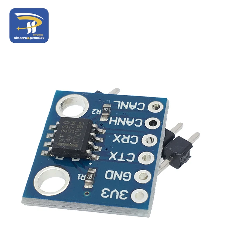 

SN65HVD230 CAN Bus Transceiver Communication Thermal Protection Slope Control Module for Arduino Controller Board