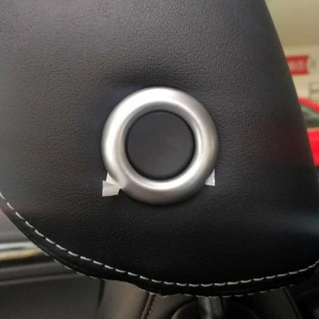 

For Skoda Kodiaq For Skoda Karoq 2017 2018 Car Interior Seat Headrest Switch Button Cover Trim Sticker Auto Decoration