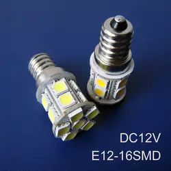 Высокое качество SMD5050 DC12V E12 светодиодные лампы, 12 В led E12 лампы, e12 светодиодные огни украшения Бесплатная доставка 20 шт./лот