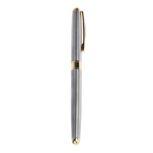 0,5 мм тонкий стержень письма металлическая классическая Шариковая ручка для подписи школы офиса бизнеса черный, серебряный 13,5 см