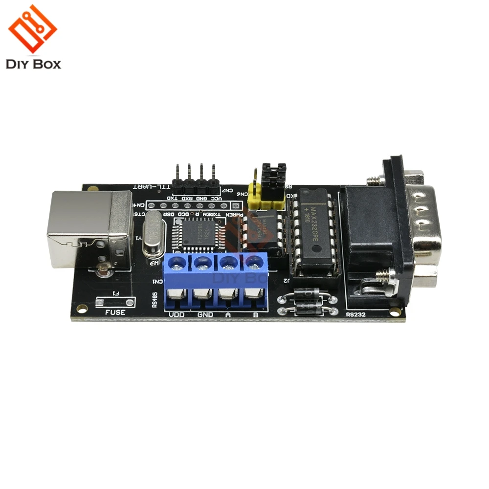 USB к последовательному RS232/UART ttl/RS485 DB9 адаптер конвертер Модуль FTDI FT232BM/BL