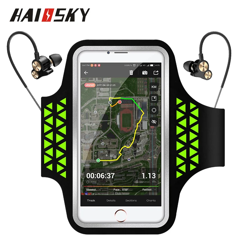 

Running Fitness Sport Armbands For iPhone XR XS Max X 8 7 Plus Samsung S9 Huawei P20 Lite Phone Case Gym Arm band Outdoor Pouch