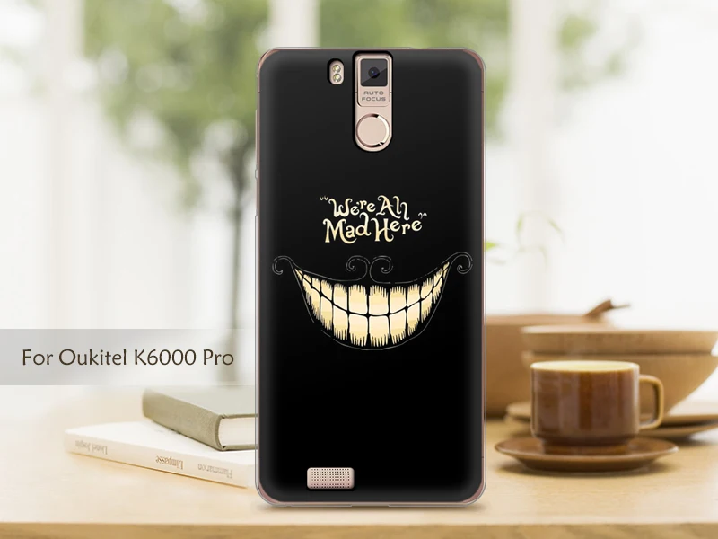 EiiMoo мультяшная задняя крышка для Capa Oukitel K6000 Pro Мягкий силиконовый чехол TPU чехол для телефона для Funda Oukitel K6000 Pro Чехол 5,0