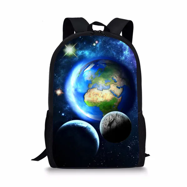 FORUDESIGNS, крутые рюкзаки с изображением волков для мальчиков-подростков, рюкзак, сумки, детский рюкзак, 3D принт, планета, повседневный рюкзак, Студенческая сумка - Цвет: CC3191C