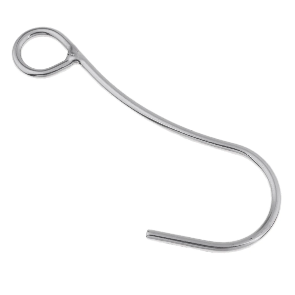 Heavy Duty Stainless Steel Scuba Dive Current/Drift Diving Reef Single Hook Safety Gear Equipment Accessories