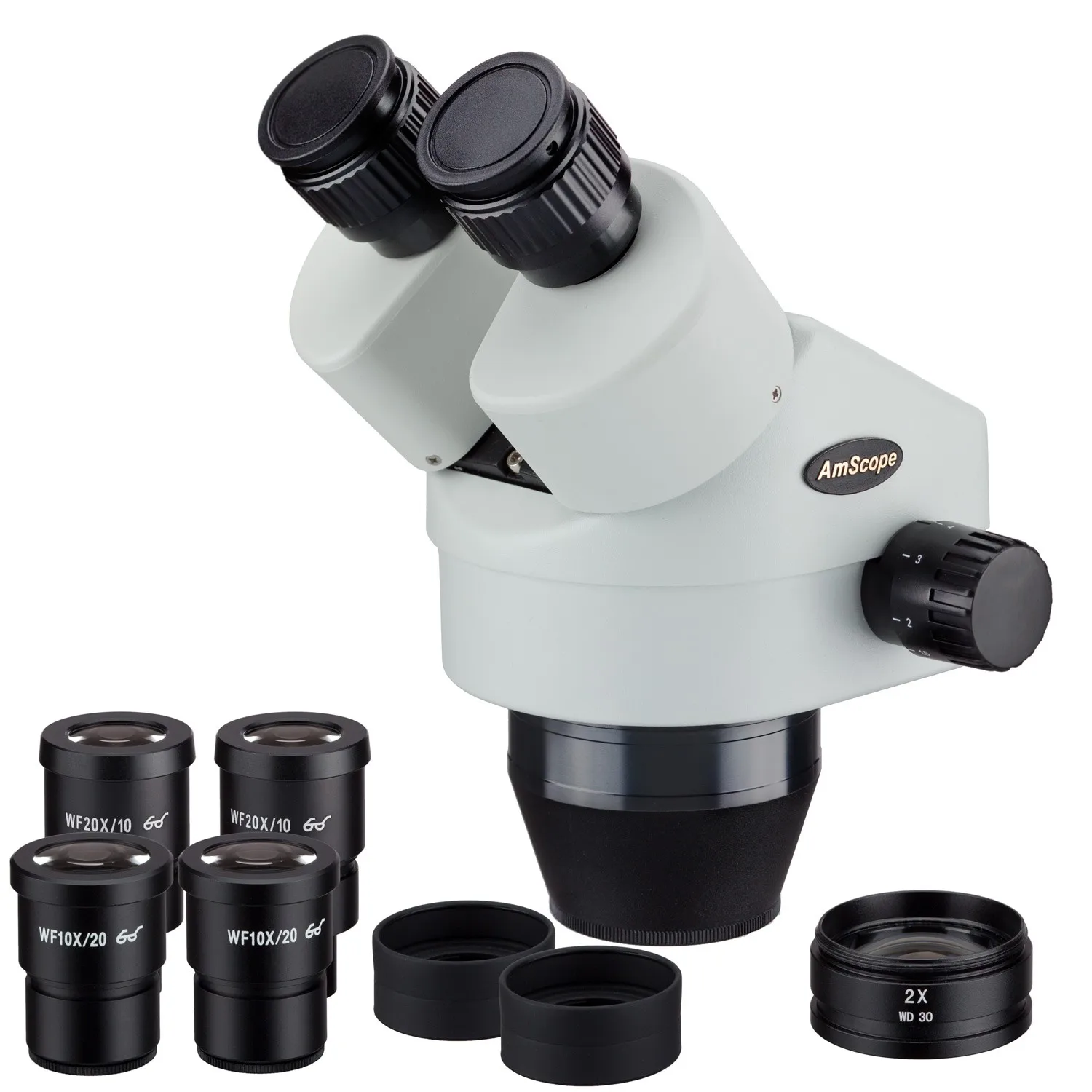Головка бинокулярного микроскопа AmScope 7X-180X SM7180B | Инструменты