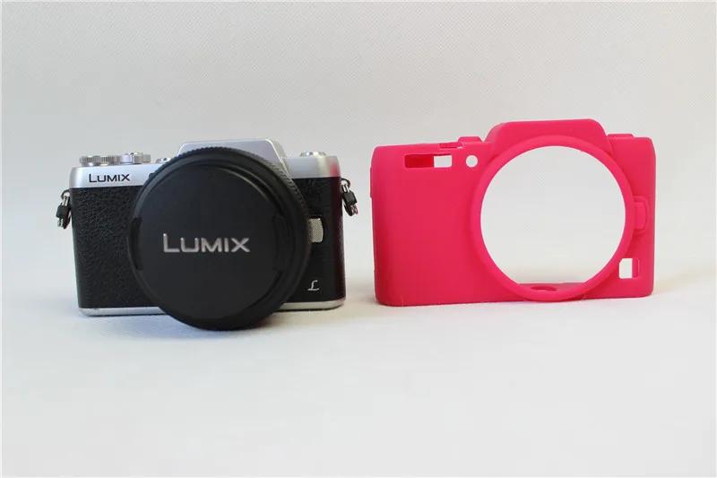 11 шт./лот красивый мягкий силиконовый чехол для камеры Panasonic Lumix DMC GF8 GF7 защитный