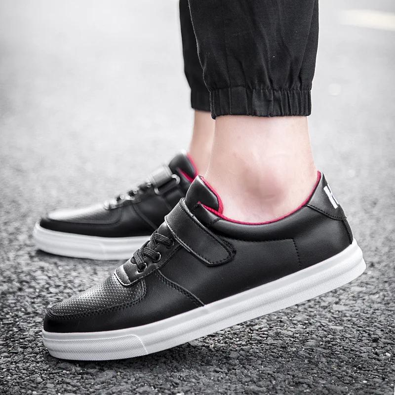 

Spring 2019 New Men's Climax Shoes Korean Version Baitao Rubber Bottom Super-Fiber Panel Shoes Men's Leisure Shoes
