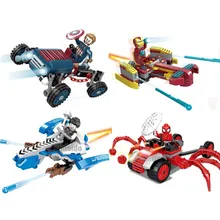 Marver Avengers Infinity War Super Heroes Captain America Thor Iron Man Spiderman Figure Building Block Toys For Children DBP496 single infinity war machine pepper iron man armor black panther ebony maw thor doctor strange building block toys for children