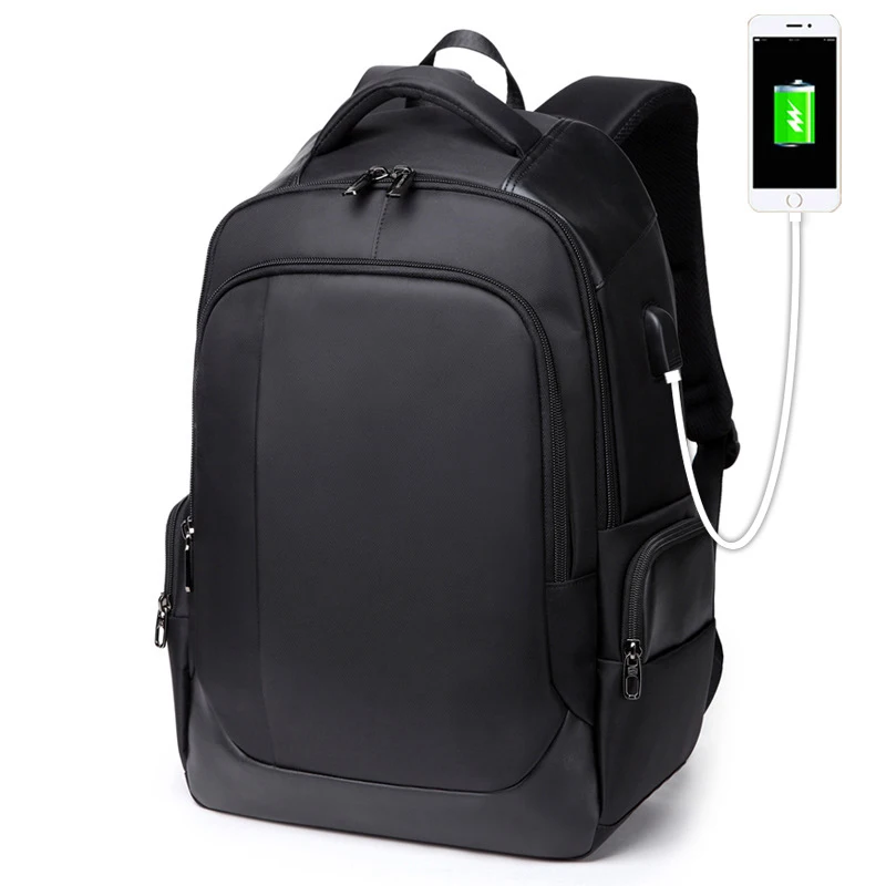 

New shoulder bag male Korean version of the leisure USB men's backpack breathable wear business computer bag travel bag student