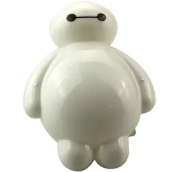 Baymax Мультфильм светодиодный ночник прикроватная Спальня украшение дома новинка свет ночник 110 В 220 В Природа Белый для подарка