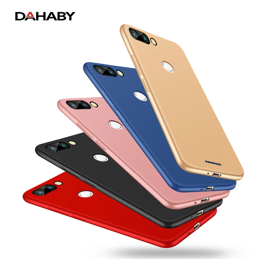 DAHABY модные матовый пластик жесткий чехол для Xiaomi Redmi 6 6A Примечание 5 Pro Plus полный