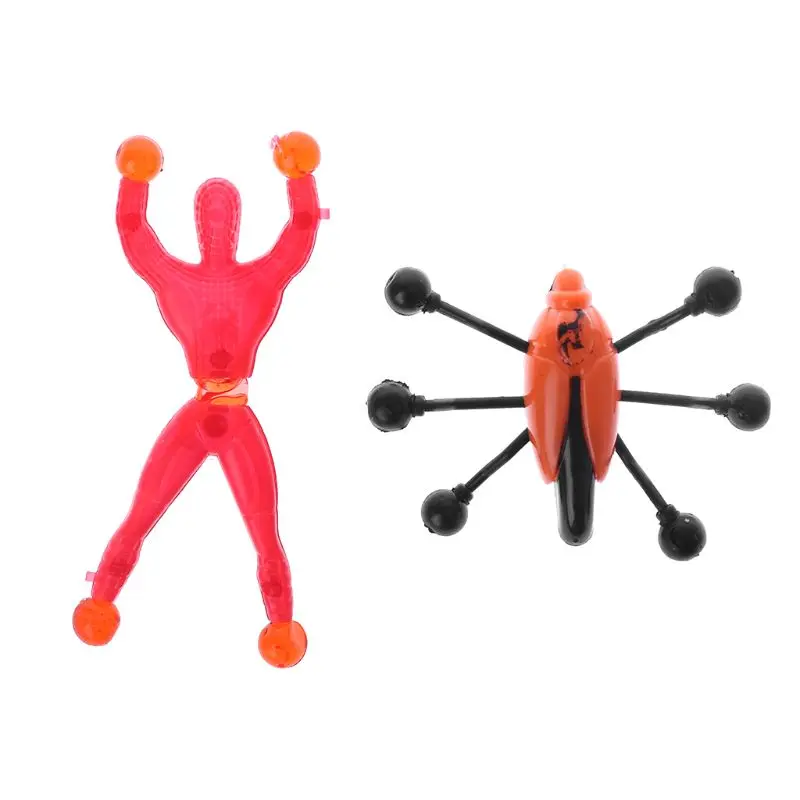 

Funny Spider Man Sticky Wall Climbing For Children Insect Set Educational Toys