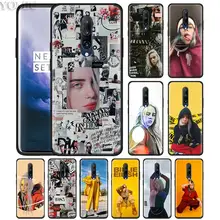 Billie Eilish Music girl Phone Case for Oneplus 7 7Pro 6 6T Oneplus 7 Pro 6T Black Silicone Soft Case Cover