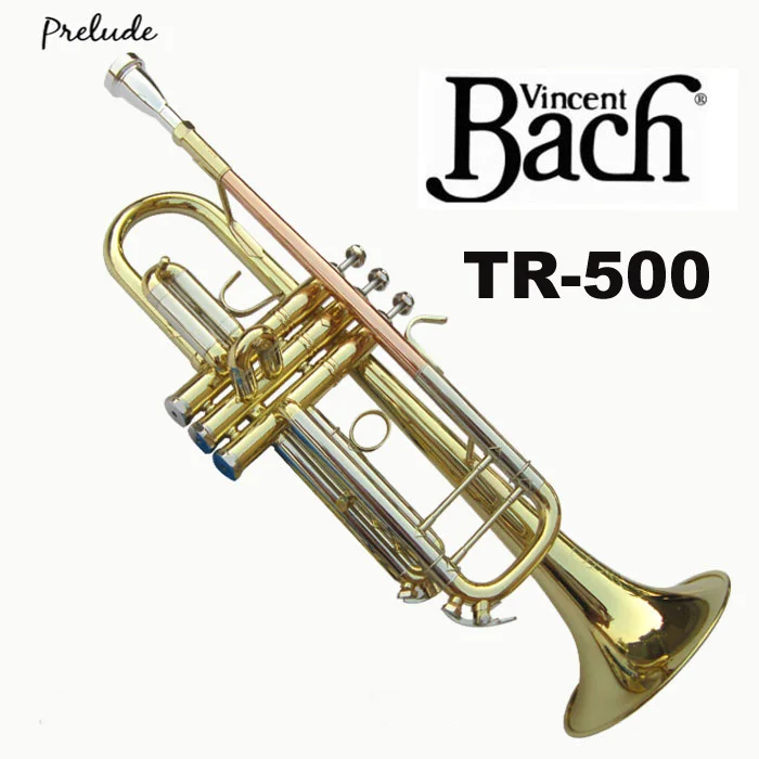 Free Shipping best New Bach Trumpet TR 500 Genuine limited edition Bach