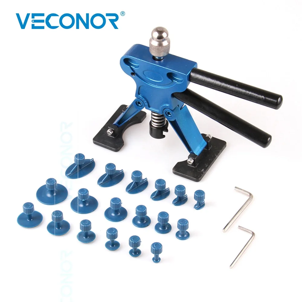 21PCS Panel Dent Repair Tool Auto Dent Puller PDR Tool With 18 Pcs Glue
