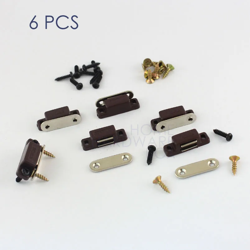 brown plastic small door catch latch cupboard door