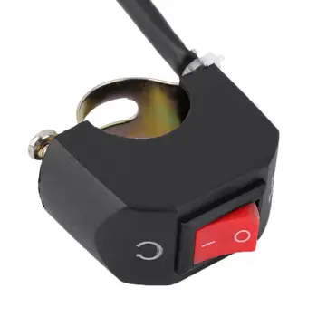 

Universal Handlebar Motorcycle Switch ON-OFF Button Switch For U5 U7 U2 HeadLight LED Angel Eyes Light Spotlight Switch