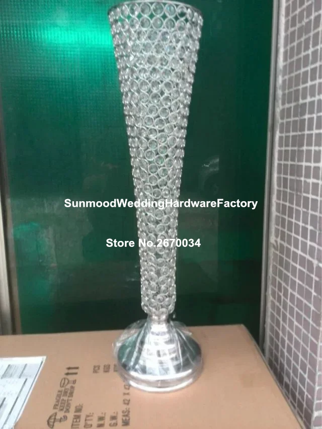 Tall Glass Flower Vase Clear Cylinder Wedding Vases For Wholesale