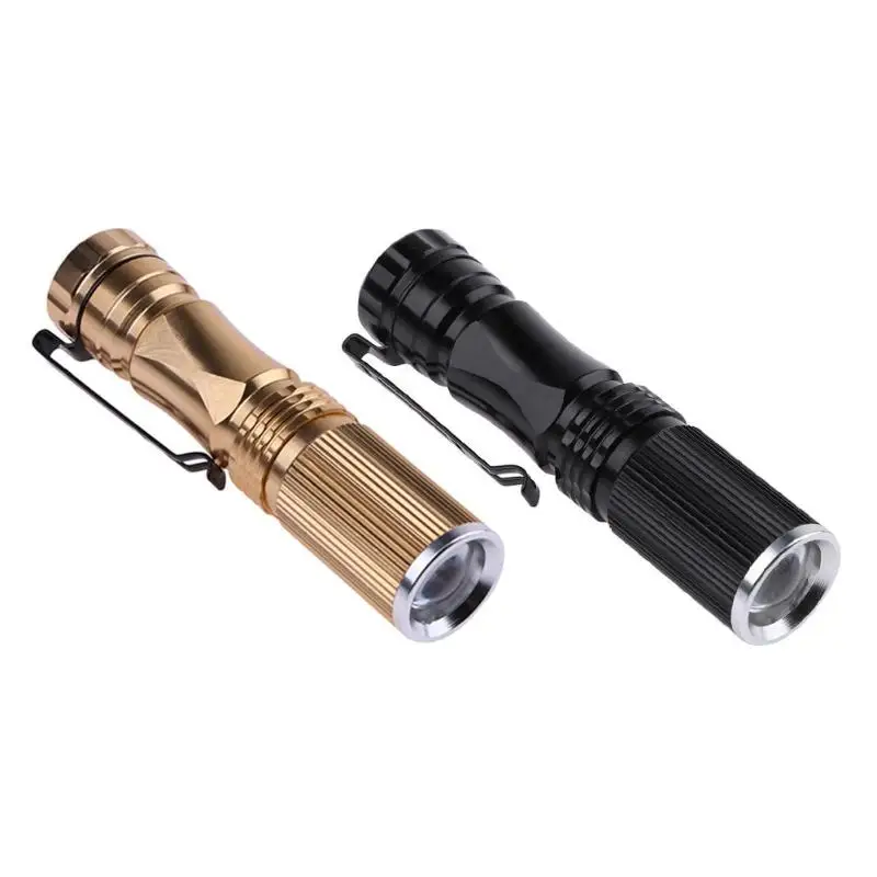 

Mini Pocket Battery Powered Telescopic Zoomable LED Flashlight Torch