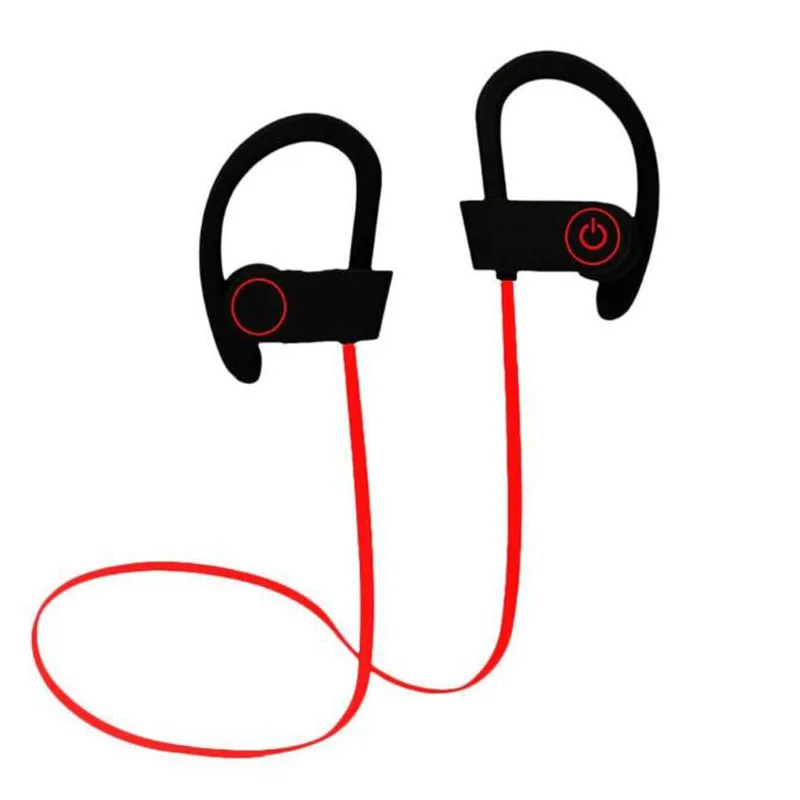 Модные беспроводные Bluetooth наушники с микрофоном спортивные вкладыши без рук для