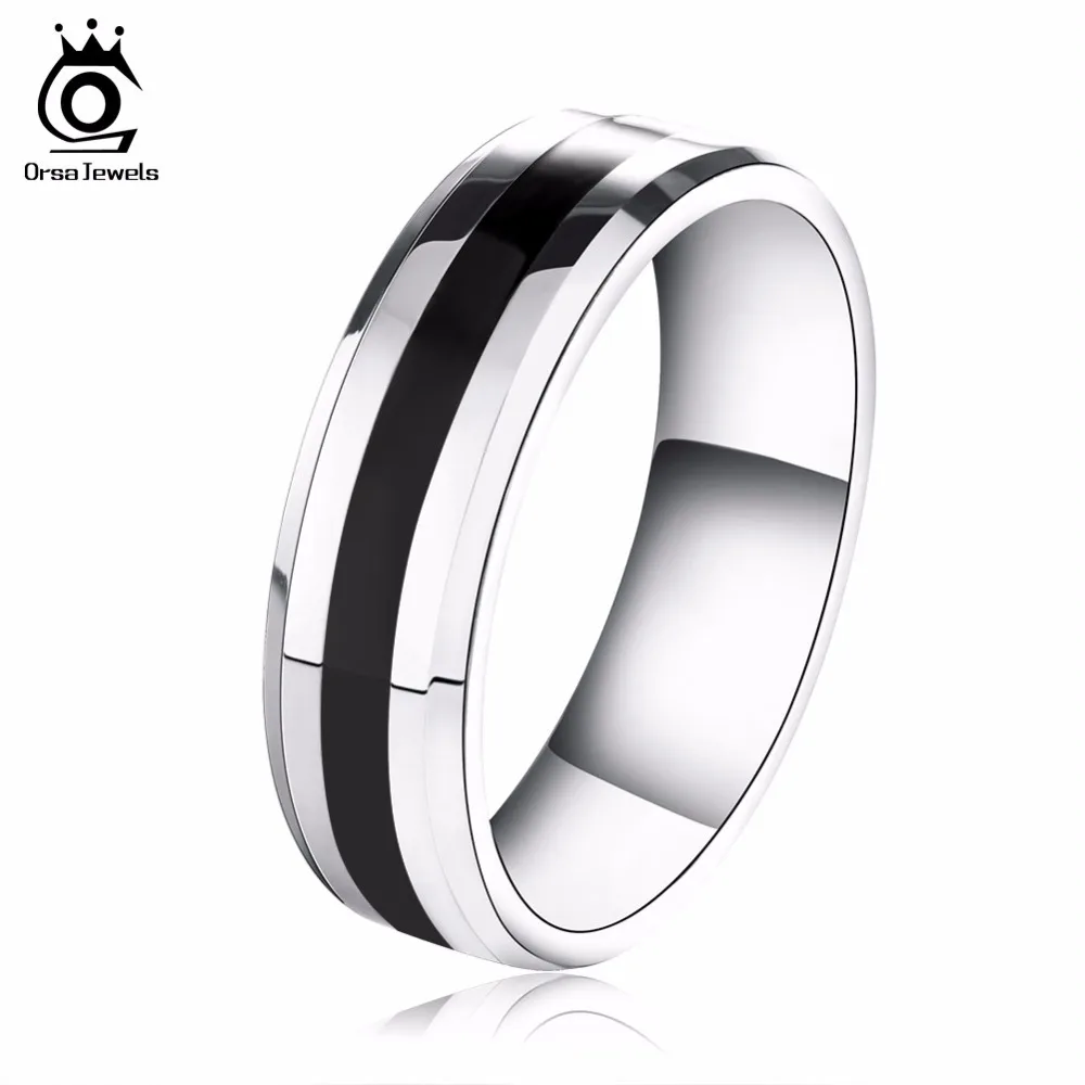 New Arrival Titanium Steel Couple Ring Fashion Design Ring for Men and Women Popular Jewelry Free Shipping OTR03