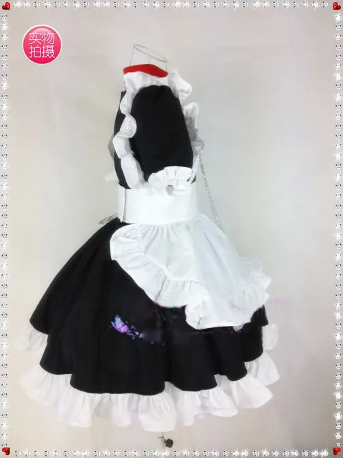 Косплей костюм горничной Inu x Boku SS Roromiya Karuta бесплатная доставка|maid dress cosplay|dress