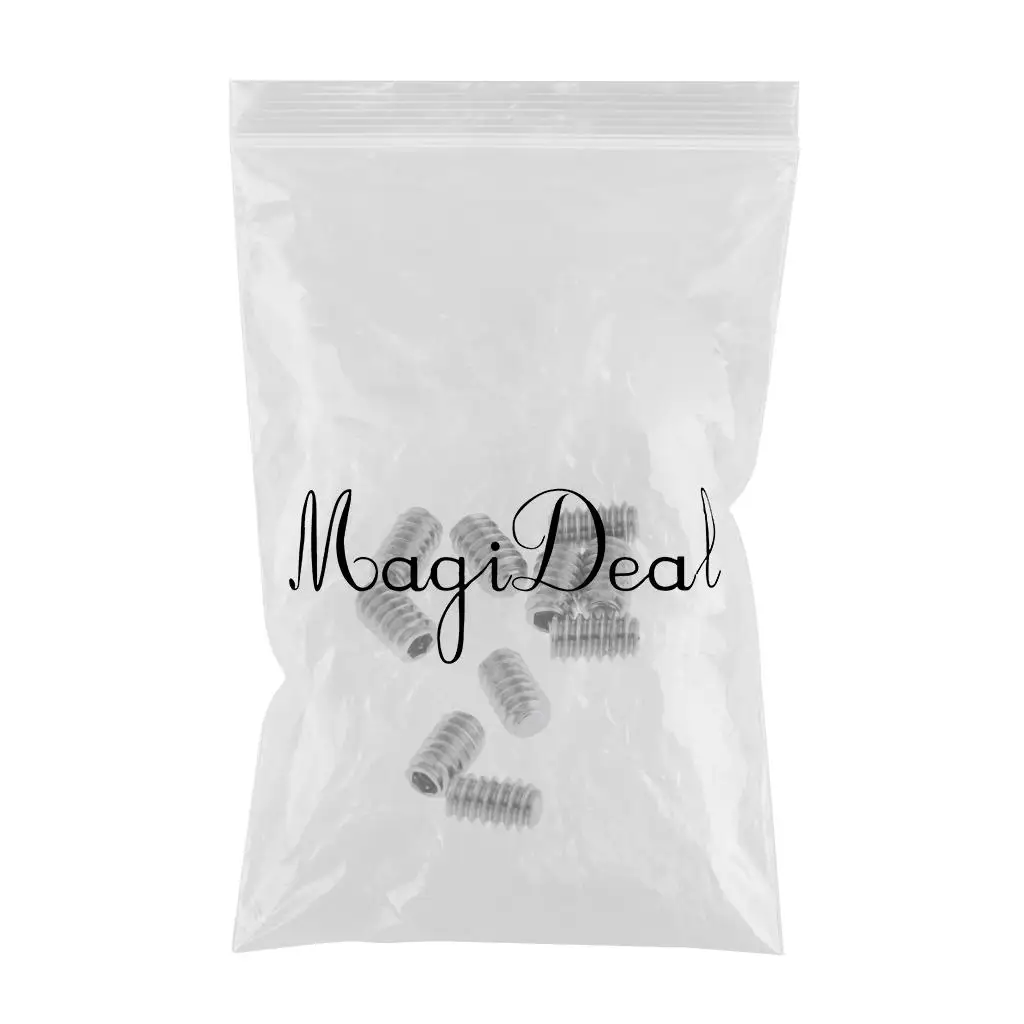 10 Pieces Surfboard Grub Screws Replacement Allen Key Screw for Surfboard Accessories Los tornillos de la comida des vis sans